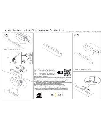 HANOK * APLIQUE LED 14W 4000K 110º BLANCA